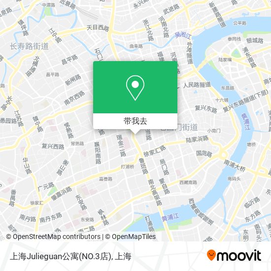 上海Julieguan公寓(NO.3店)地图