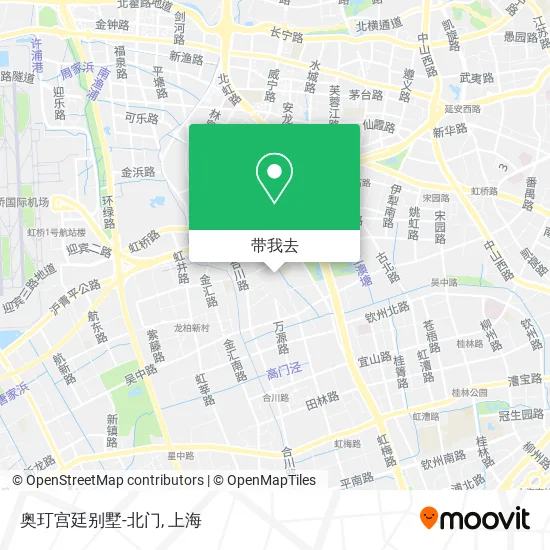 奥玎宫廷别墅-北门地图