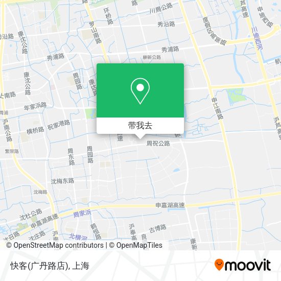 快客(广丹路店)地图