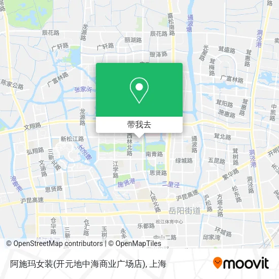 阿施玛女装(开元地中海商业广场店)地图