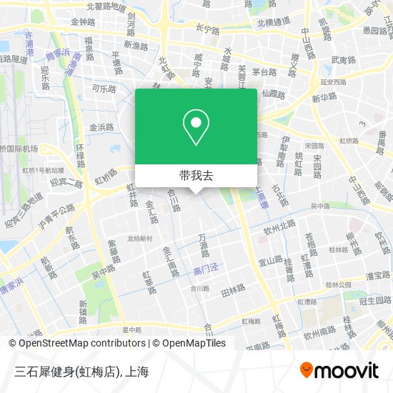 三石犀健身(虹梅店)地图