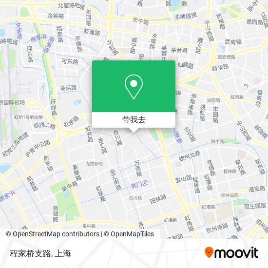 程家桥支路地图