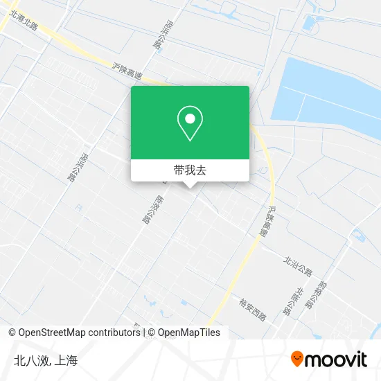 北八滧地图