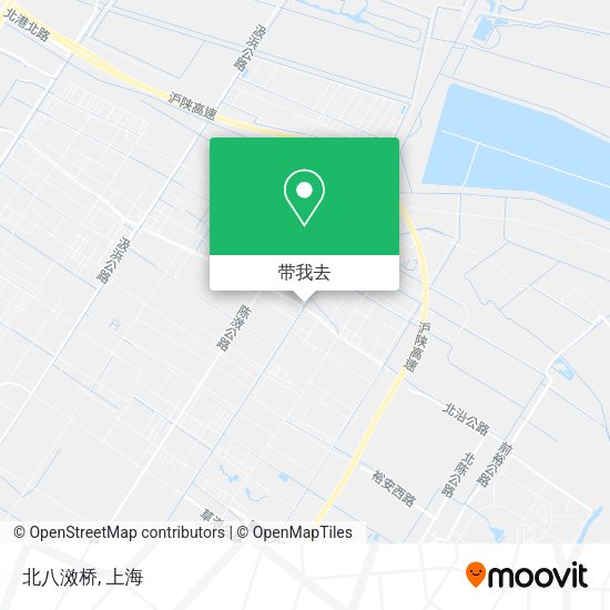 北八滧桥地图