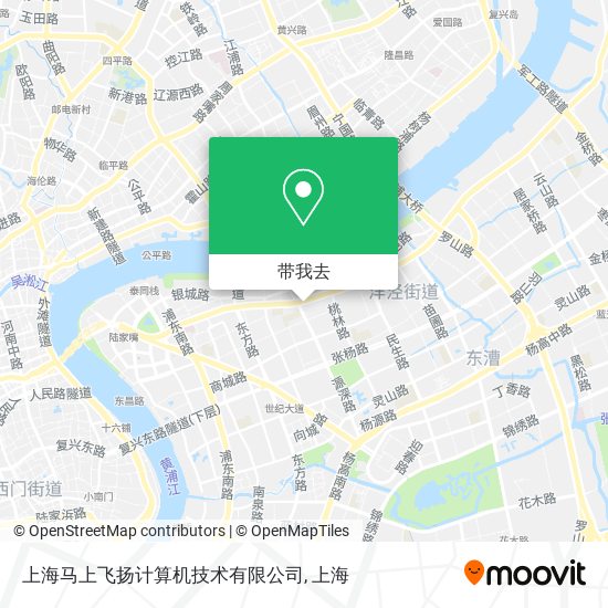 上海马上飞扬计算机技术有限公司地图