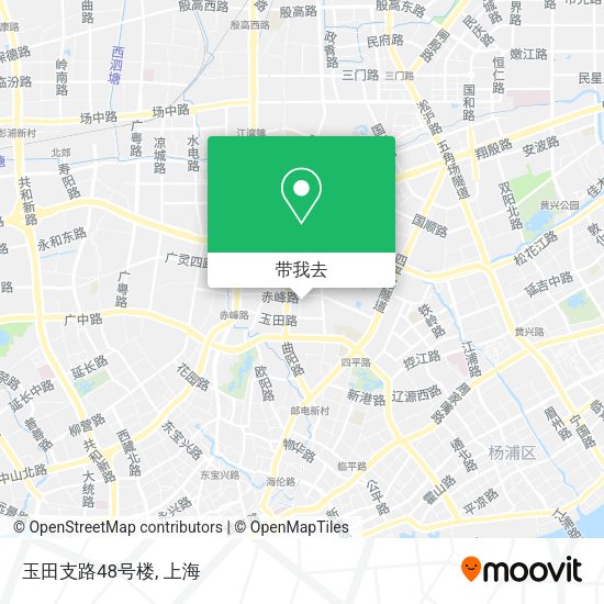 玉田支路48号楼地图