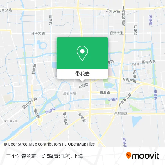 三个先森的韩国炸鸡(青浦店)地图
