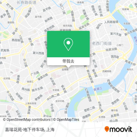 嘉瑞花苑-地下停车场地图
