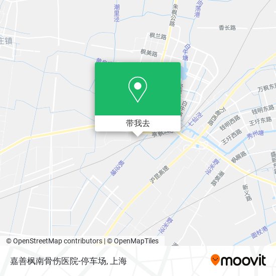 嘉善枫南骨伤医院-停车场地图