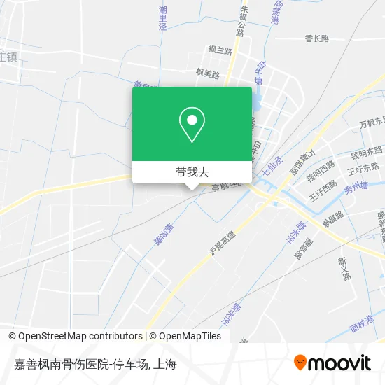 嘉善枫南骨伤医院-停车场地图