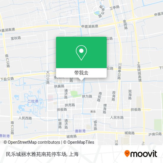民乐城丽水雅苑南苑停车场地图