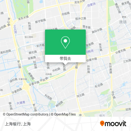 上海银行地图