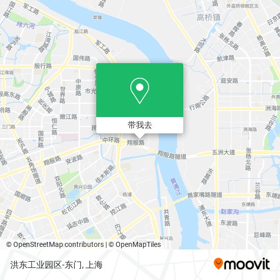 洪东工业园区-东门地图