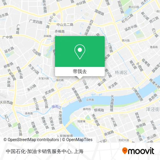 中国石化-加油卡销售服务中心地图