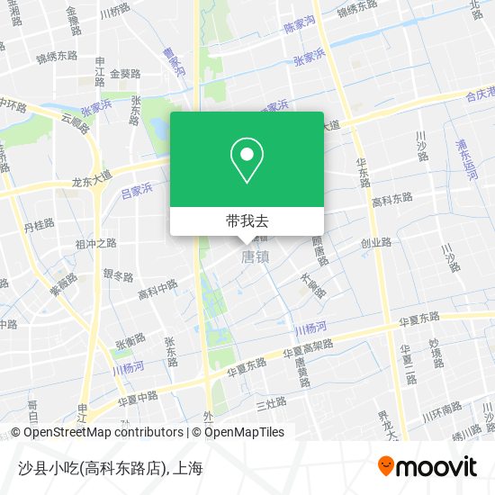 沙县小吃(高科东路店)地图