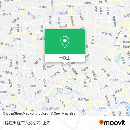 锦江出租车六分公司地图