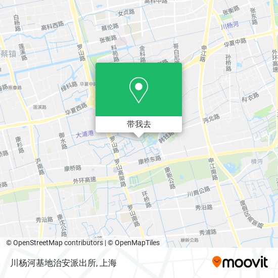川杨河基地治安派出所地图