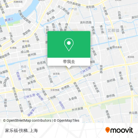 家乐福-扶梯地图