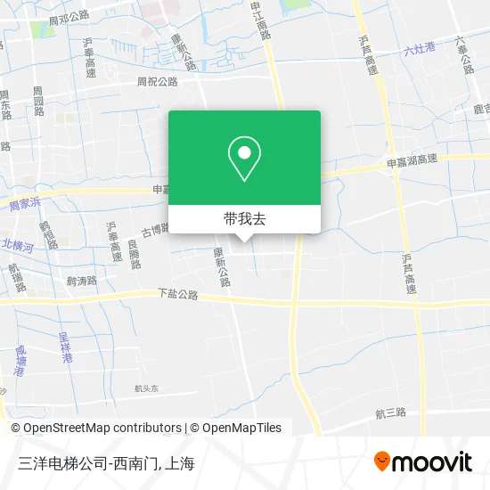 三洋电梯公司-西南门地图