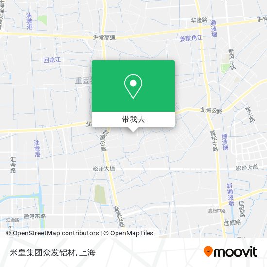 米皇集团众发铝材地图