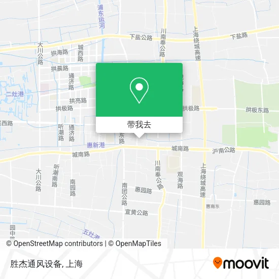 胜杰通风设备地图