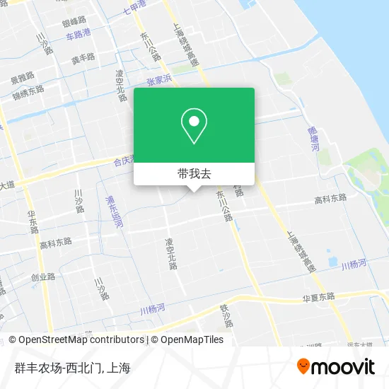 群丰农场-西北门地图