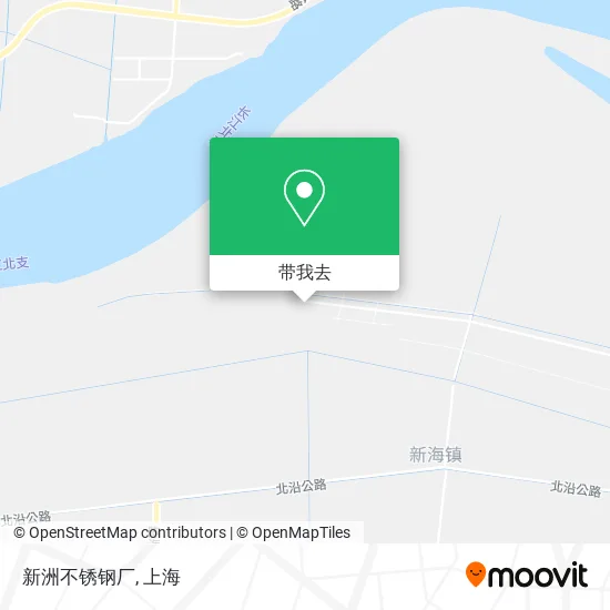 新洲不锈钢厂地图