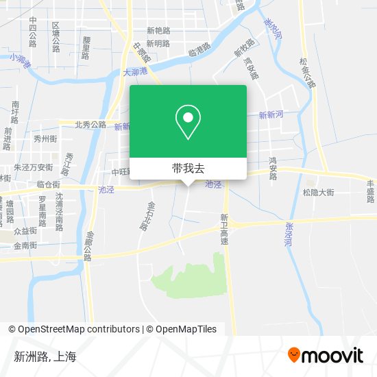 新洲路地图