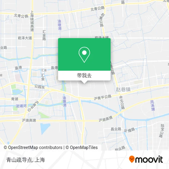 青山疏导点地图