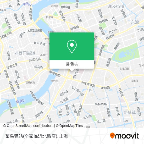 菜鸟驿站(全家临沂北路店)地图