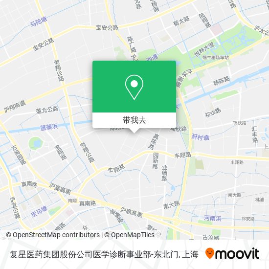 复星医药集团股份公司医学诊断事业部-东北门地图