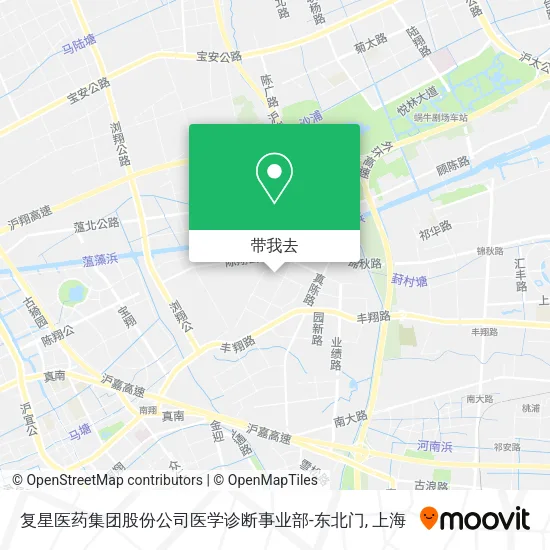 复星医药集团股份公司医学诊断事业部-东北门地图