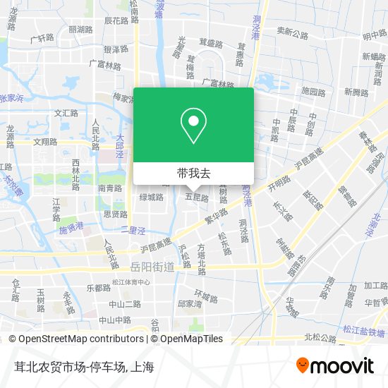 茸北农贸市场-停车场地图