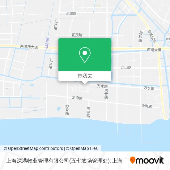 上海深港物业管理有限公司(五七农场管理处)地图