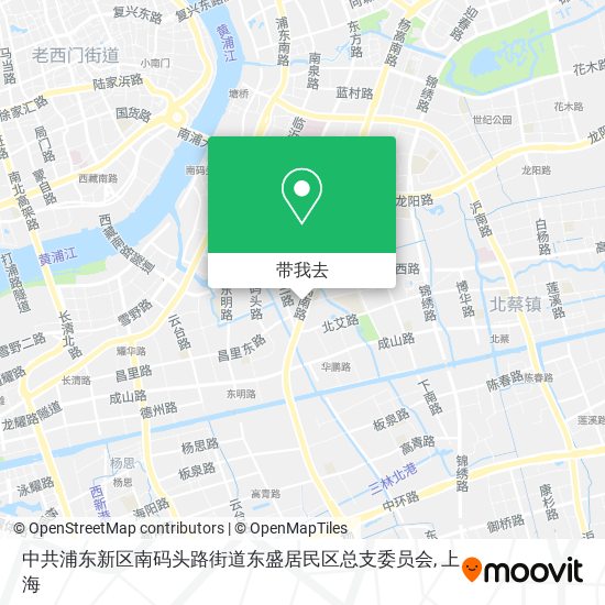 中共浦东新区南码头路街道东盛居民区总支委员会地图