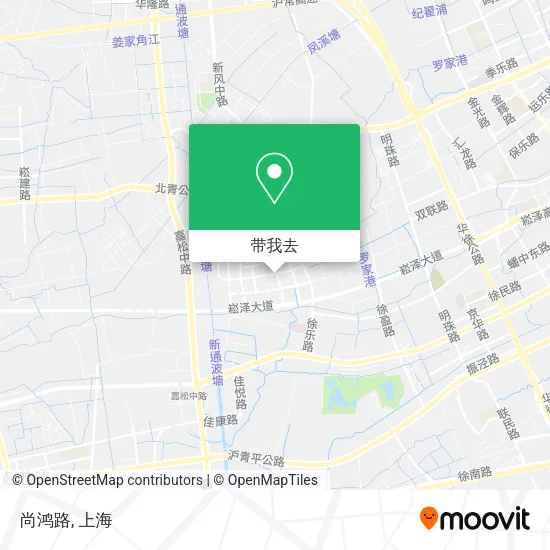 尚鸿路地图
