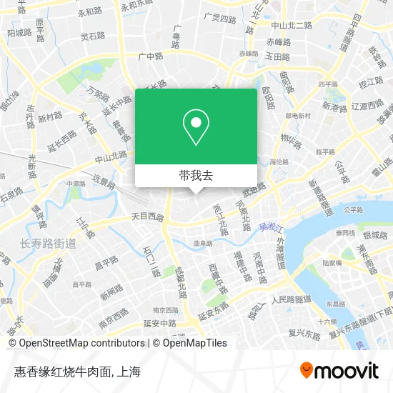惠香缘红烧牛肉面地图
