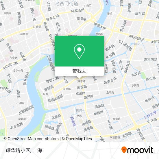 耀华路小区地图
