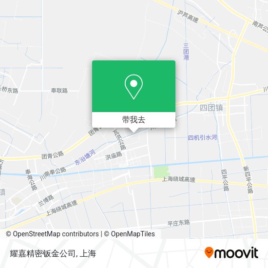 耀嘉精密钣金公司地图