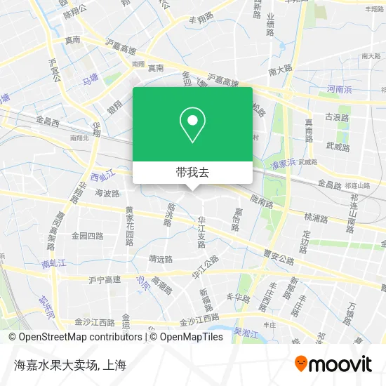 海嘉水果大卖场地图