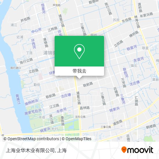 上海业华木业有限公司地图