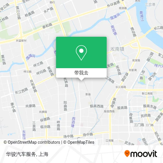 华骏汽车服务地图