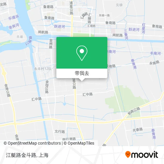 江艇路金斗路地图