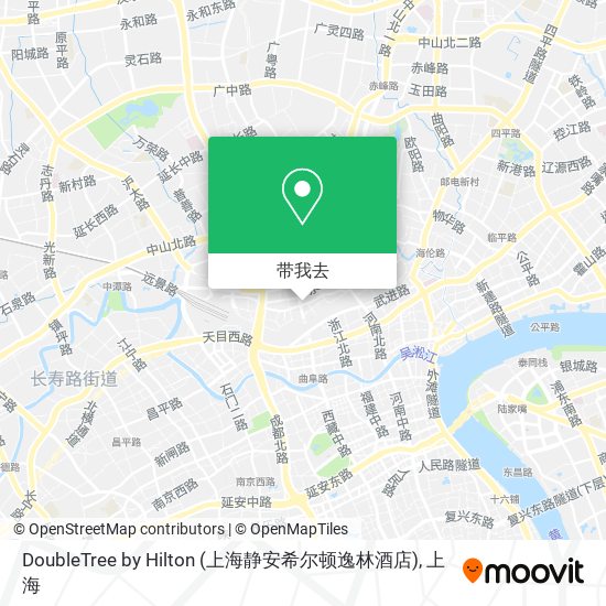 DoubleTree by Hilton (上海静安希尔顿逸林酒店)地图