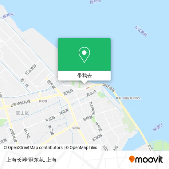 上海长滩·冠东苑地图