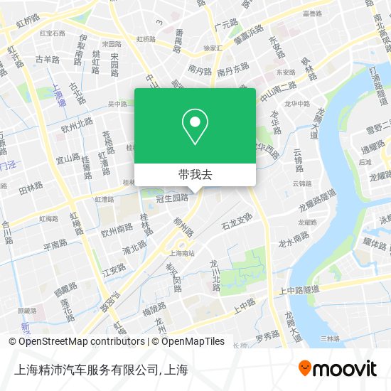 上海精沛汽车服务有限公司地图