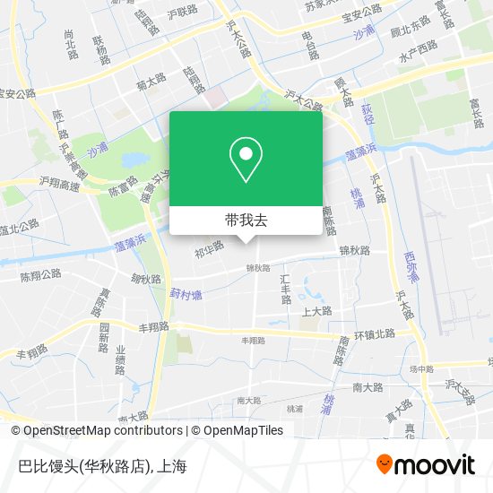 巴比馒头(华秋路店)地图