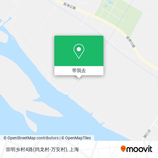崇明乡村4路(鸽龙村-万安村)地图