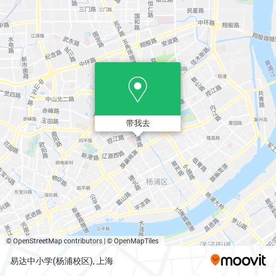 易达中小学(杨浦校区)地图