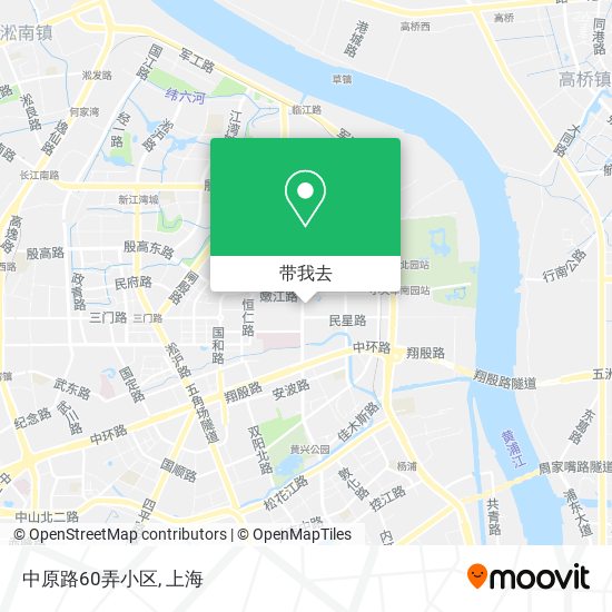 中原路60弄小区地图